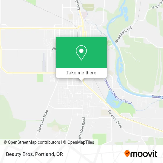 Beauty Bros map