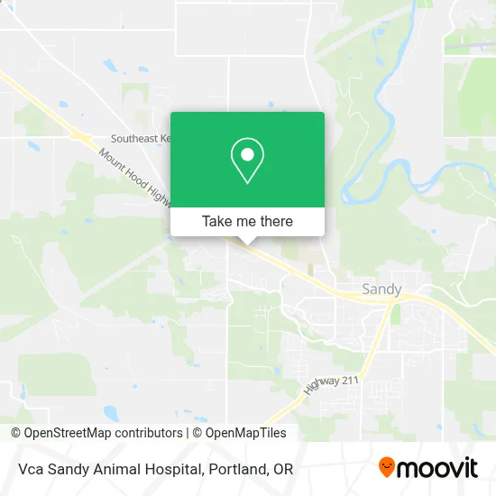 Vca Sandy Animal Hospital map