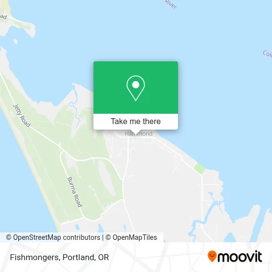 Fishmongers map