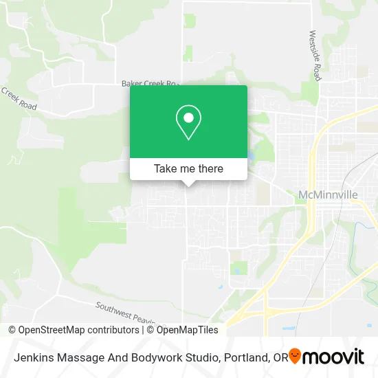 Jenkins Massage And Bodywork Studio map