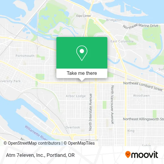 Atm 7eleven, Inc. map