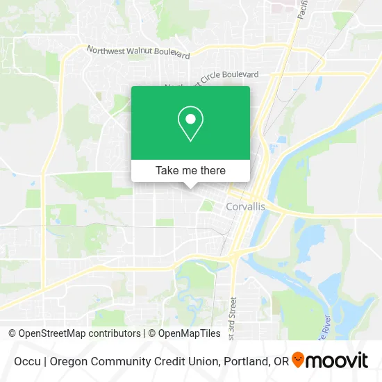 Occu | Oregon Community Credit Union map