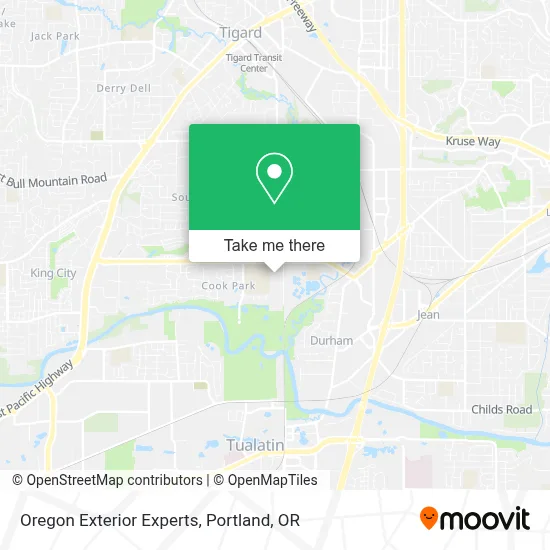 Oregon Exterior Experts map