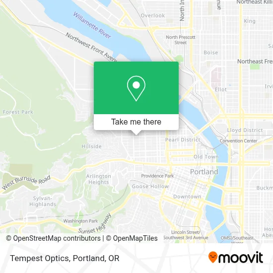 Tempest Optics map