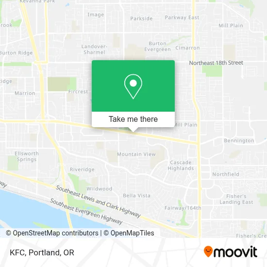 Kfc map