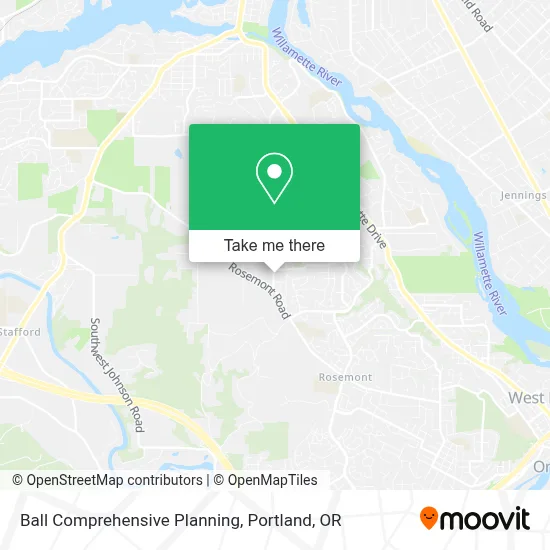Ball Comprehensive Planning map