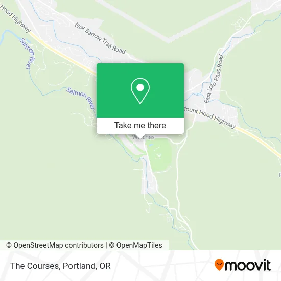 The Courses map