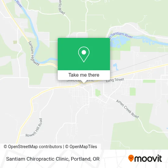 Santiam Chiropractic Clinic map