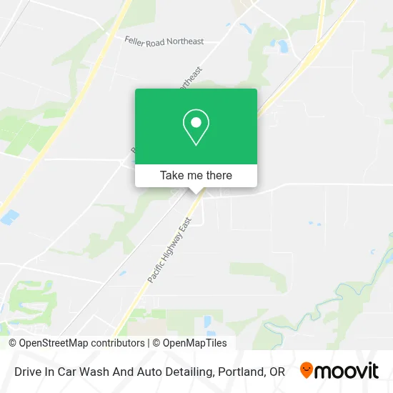 Drive In Car Wash And Auto Detailing map