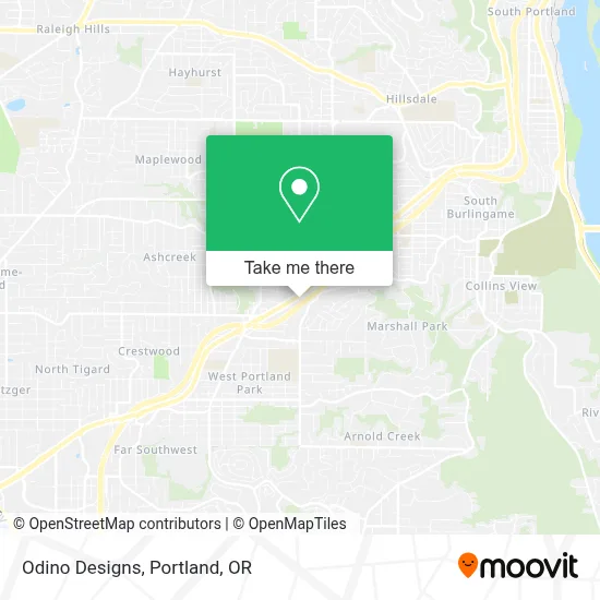Odino Designs map
