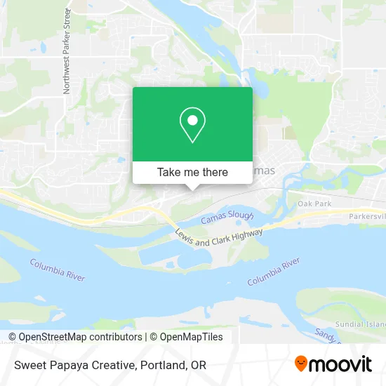 Sweet Papaya Creative map