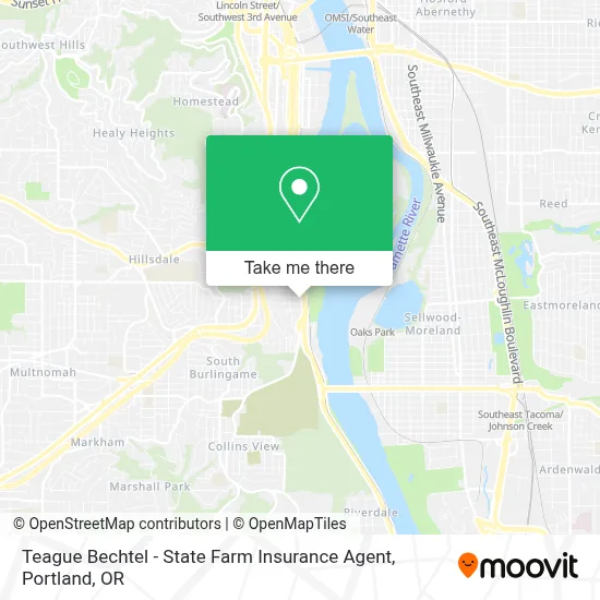 Teague Bechtel - State Farm Insurance Agent map