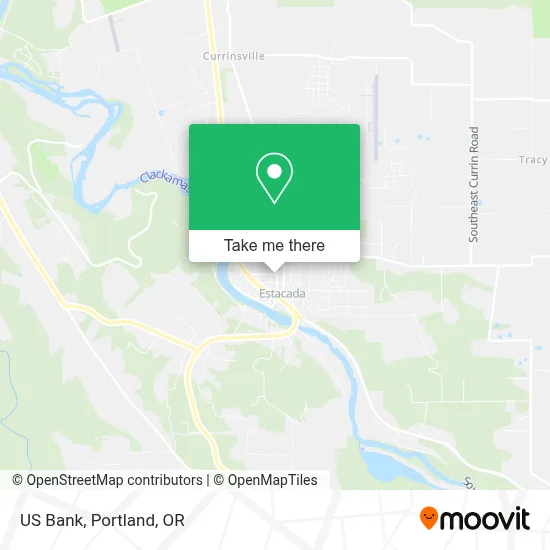US Bank map