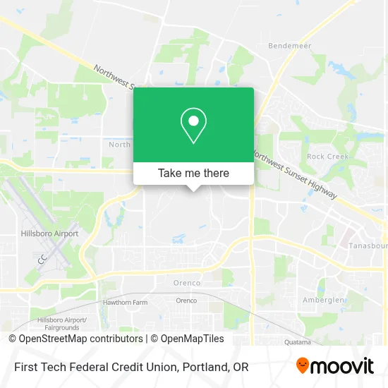 First Tech Federal Credit Union map