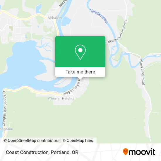 Coast Construction map