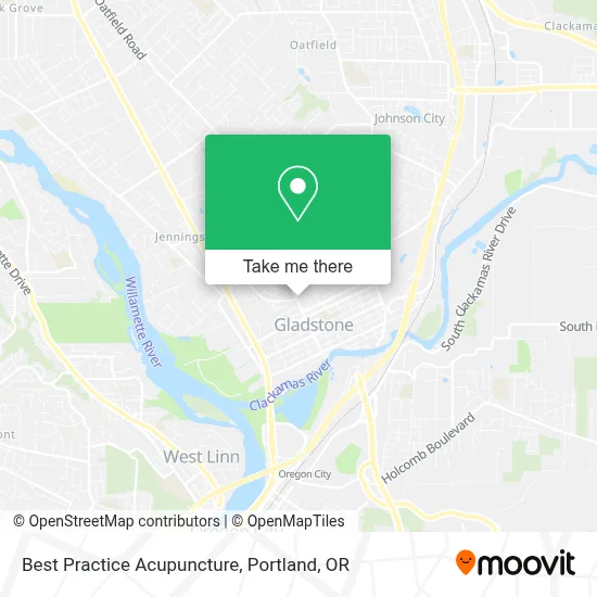 Best Practice Acupuncture map