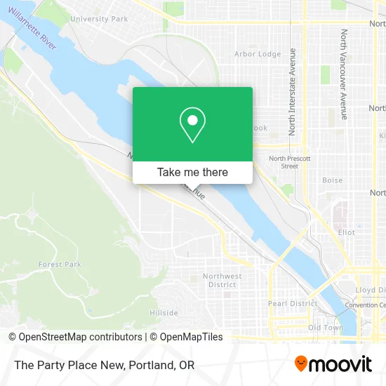 The Party Place New map