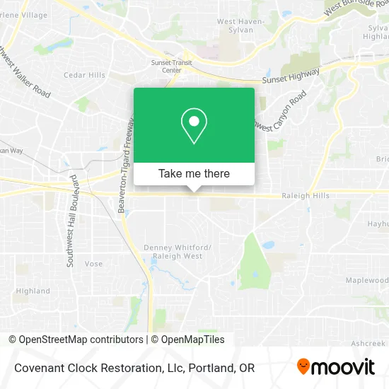 Covenant Clock Restoration, Llc map