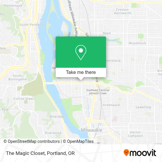The Magic Closet map