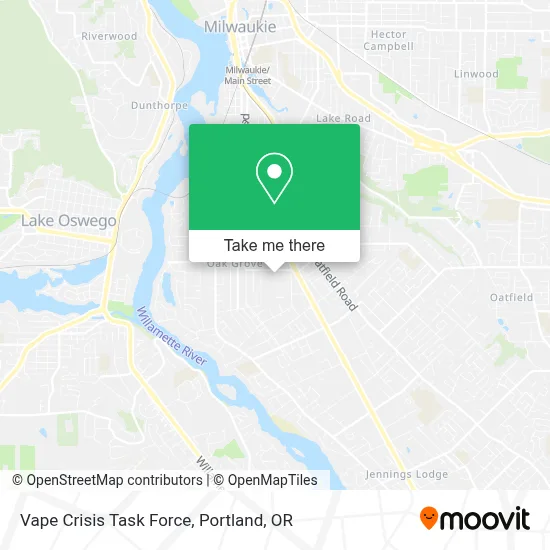 Vape Crisis Task Force map