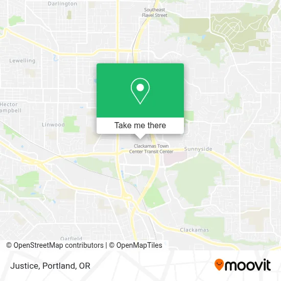 Justice map