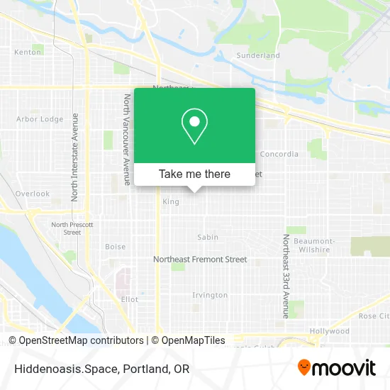 Hiddenoasis.Space map