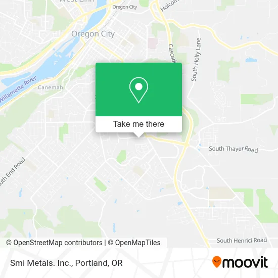 Smi Metals. Inc. map