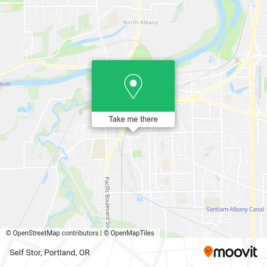 Self Stor map
