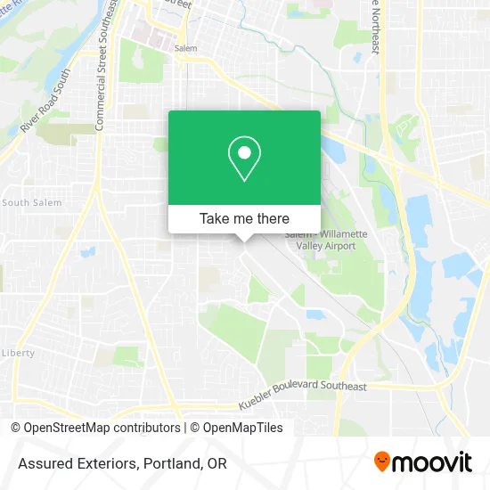 Assured Exteriors map