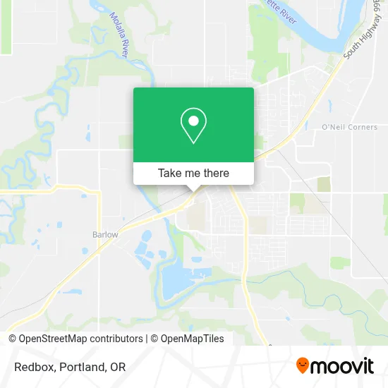 Redbox map