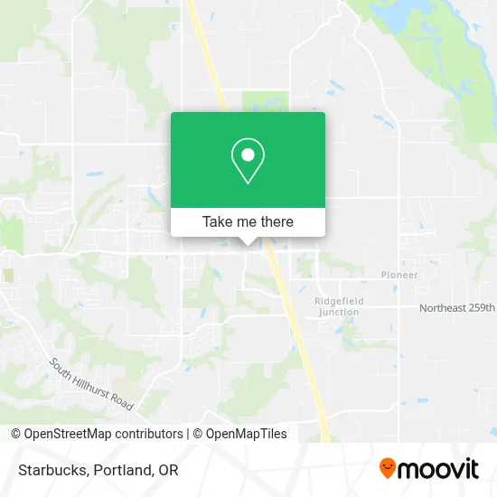 Starbucks map