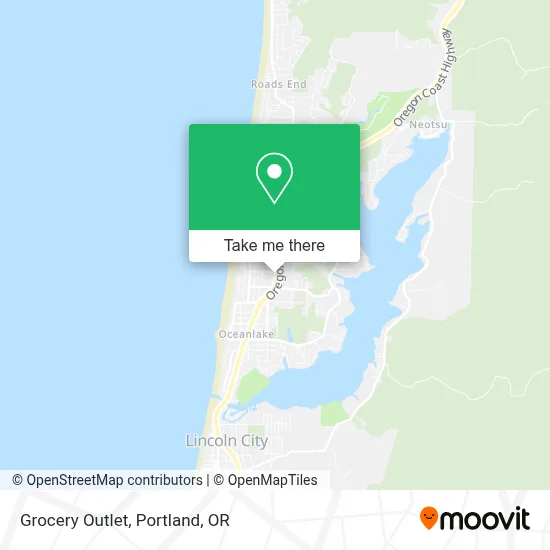 Grocery Outlet map