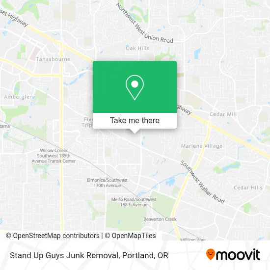 Stand Up Guys Junk Removal map