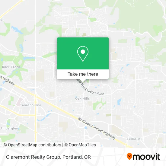 Claremont Realty Group map