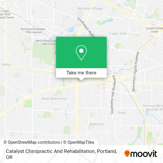 Catalyst Chiropractic And Rehabilitation map