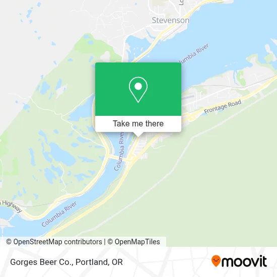 Gorges Beer Co. map