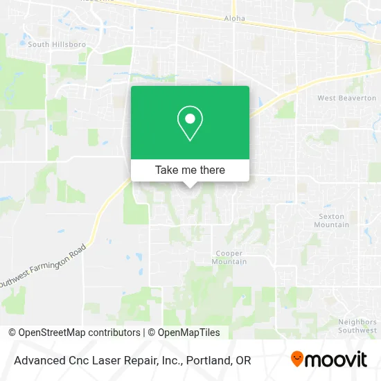 Advanced Cnc Laser Repair, Inc. map