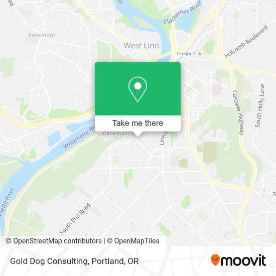 Gold Dog Consulting map
