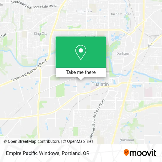 Empire Pacific Windows map