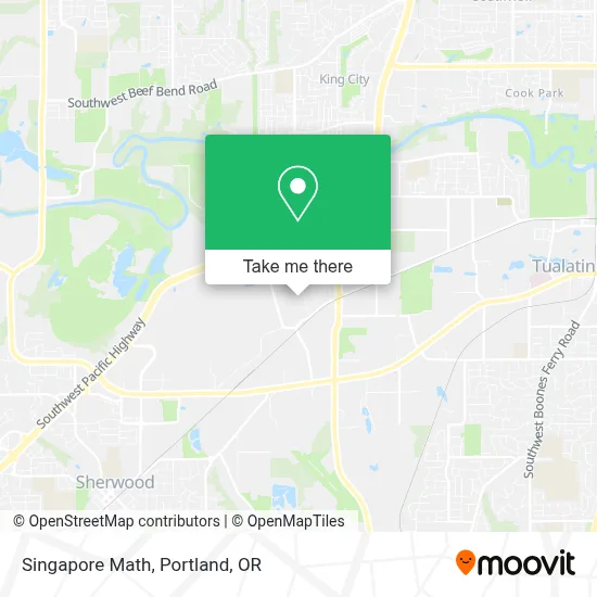Singapore Math map