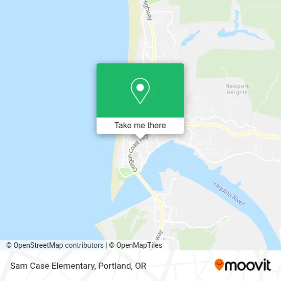 Sam Case Elementary map