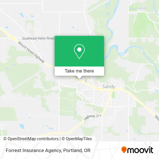 Forrest Insurance Agency map