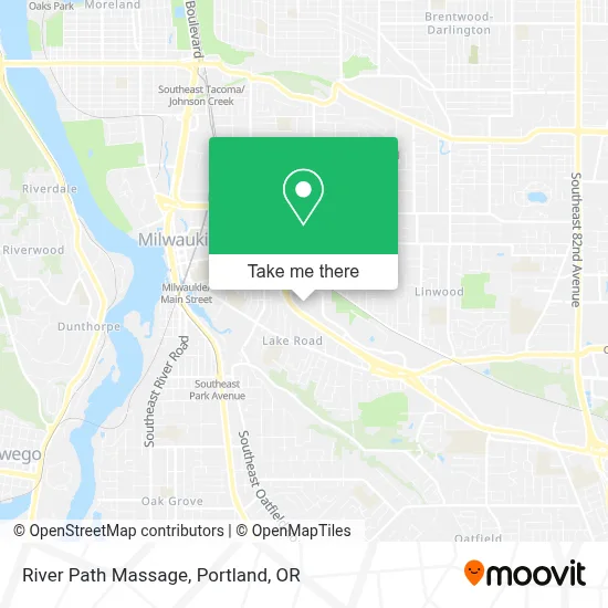 River Path Massage map