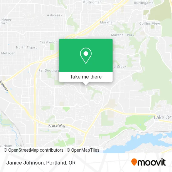 Janice Johnson map