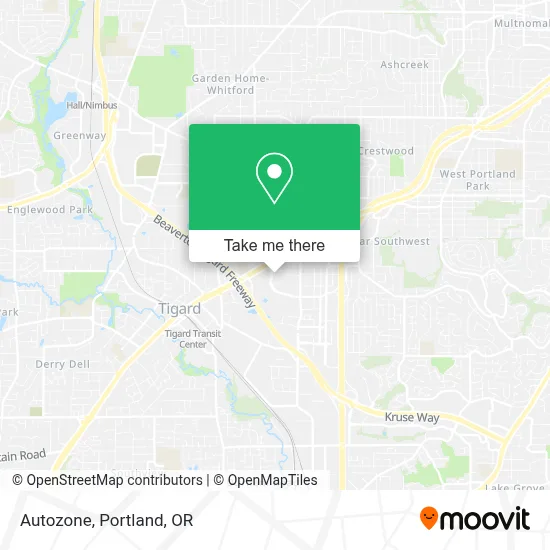 Autozone map