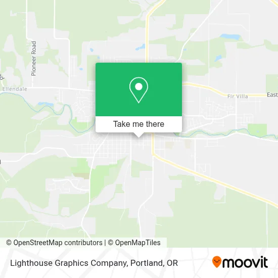 Lighthouse Graphics Company map