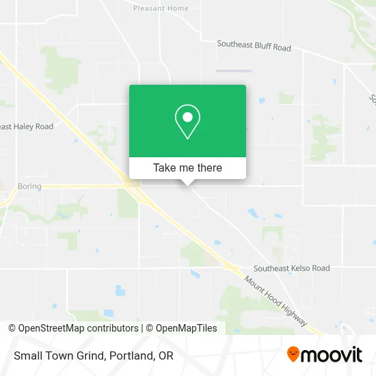 Small Town Grind map