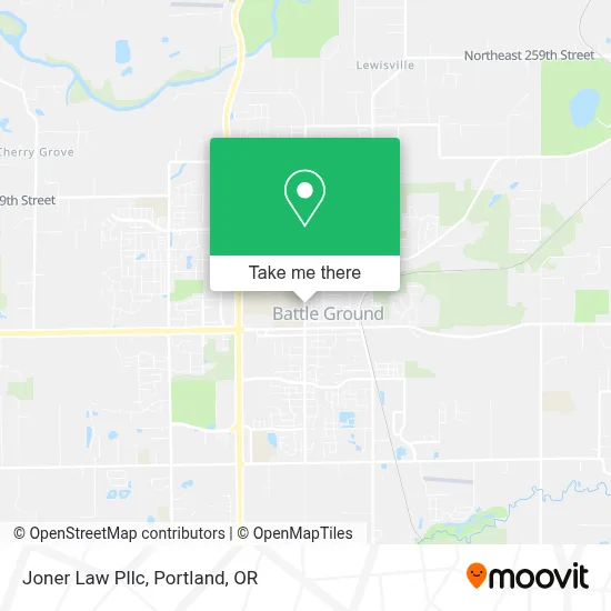 Joner Law Pllc map