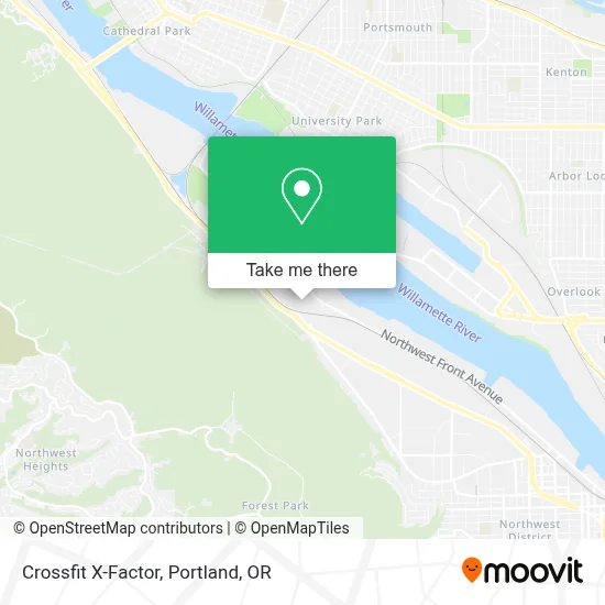 Crossfit X-Factor map