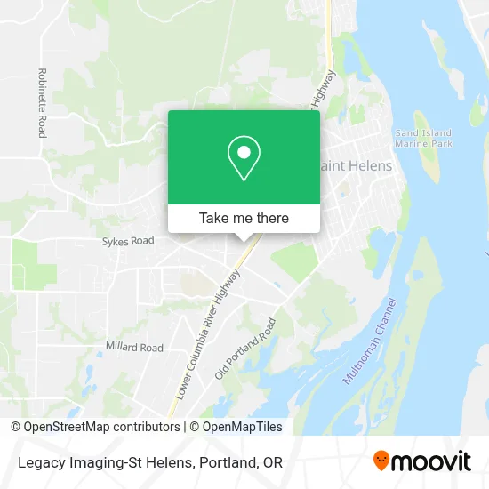 Legacy Imaging-St Helens map